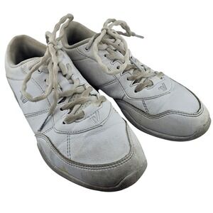 Varsity Cheerleader 3 White Leather Athletic‎ Shoes Sneakers US 6.5 EUR 38